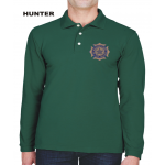 Harriton 5.6 oz. Easy Blend Long-Sleeve Polo